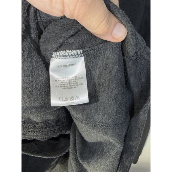 Starbucks Dark Gray Fleece Jacket Pullover Full Zip Womens Medium Pockets - Picture 8 of 9